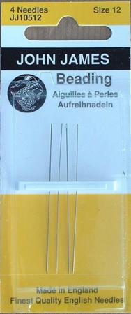 BNL 12/4 #12 Long Beading Needles